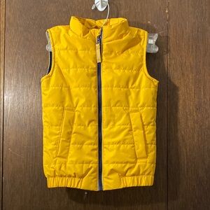 Cat & Jack Vibrant Yellow Quilted Vest